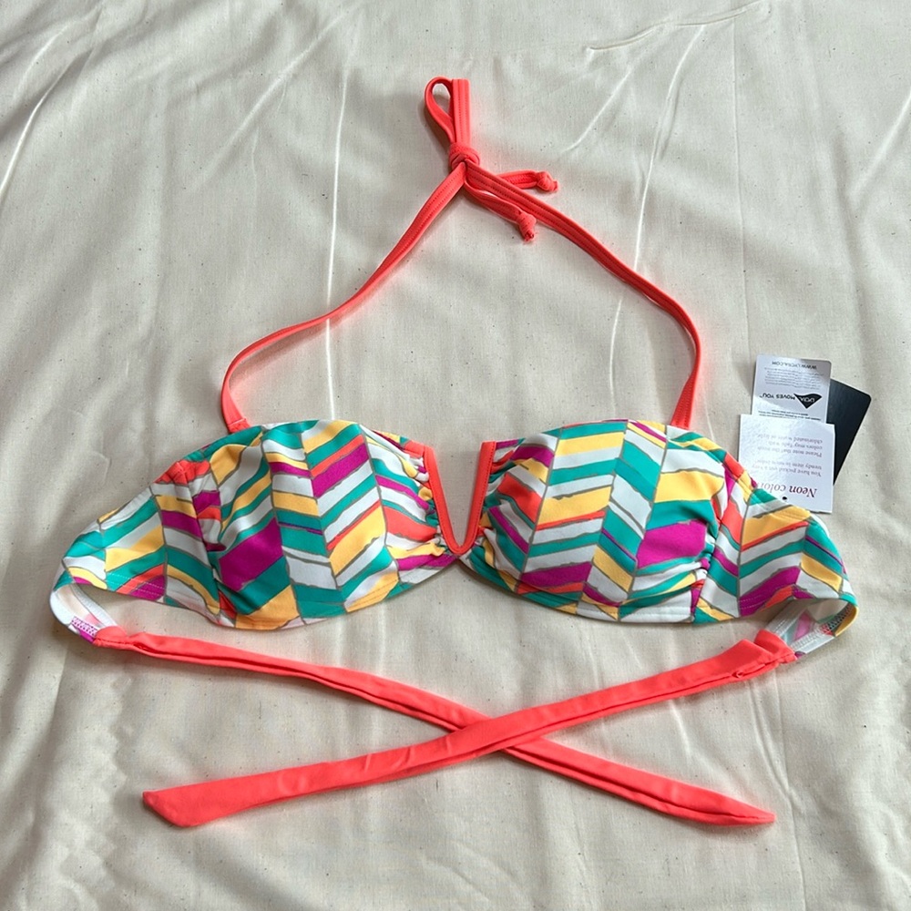 Multi color, Lascana strapless bikini top, B cup adjustable